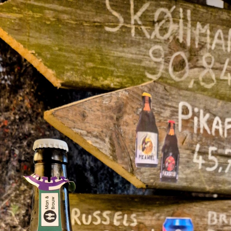Beerpairing 1 Hapje met feta, watermeloen, blauwe bes, verse munt en olijfolie - All-in Al - Streekbierenweekend Zaventem 